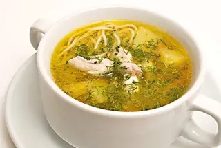 Суп лапша по-домашнему с курицей (450г)