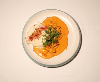 Курица карри с рисом (400г)