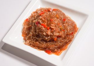 33 Spaghetti di soia con carne