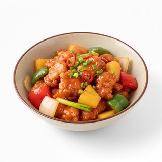 689 - Maiale con salsa agrodolce di soia