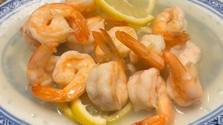 33g. Gamberetti in salsa di limone