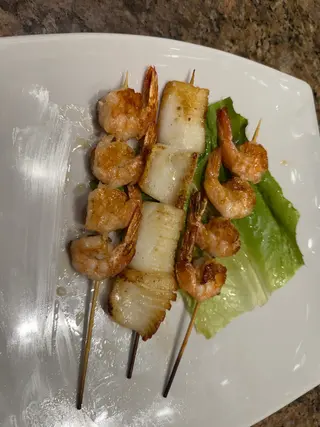33l. Spiedini di frutti di mare