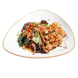 Хрустящий катцу удон с пак чой (300г)