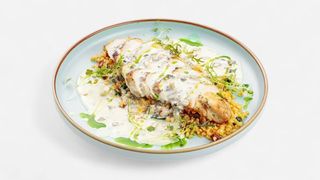 Курица В Сливочном Соусе С Булгуром (100 г)