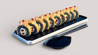 Black pearl roll (10шт/300г)