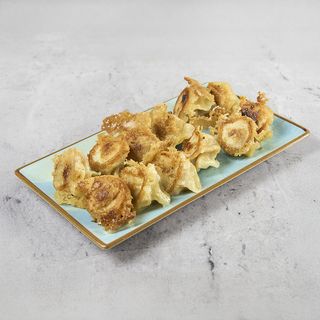 猪肉煎饺 Pržene  knedle sa svinjetinom