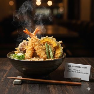 373 Tempura ramen