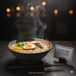374 Miso udon