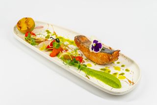 Домашний копченый лосось (230г)