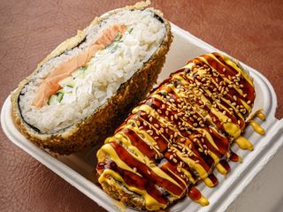 Бургер-ролл с угрем (450г)