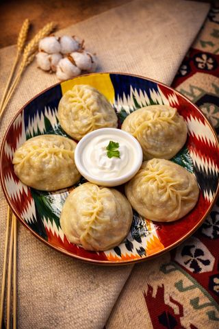 Манты с говядиной (350г)