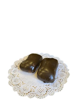 Булочка с маком и шоколадной глазурью (1шт\125г)