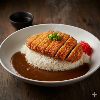382 Ton katsu curry rice