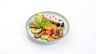 Стейк Из Семги С Овощами Гриль (100 г)