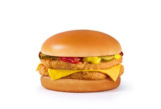 Дабл чикен бургер (380г)