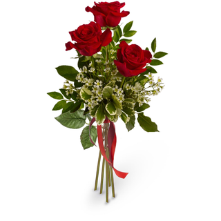 3 Rose rosse