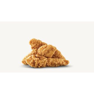 3 crispy chicken tenders served with Chips and Soda