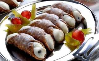 Cannolo siciliano - mignon alla ricotta 3 pezzi
