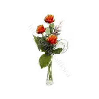 3 Rose arancioni