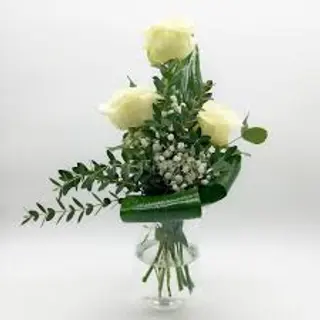3 Rose bianche