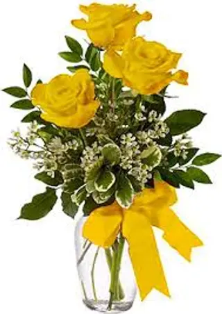 3 Rose gialle
