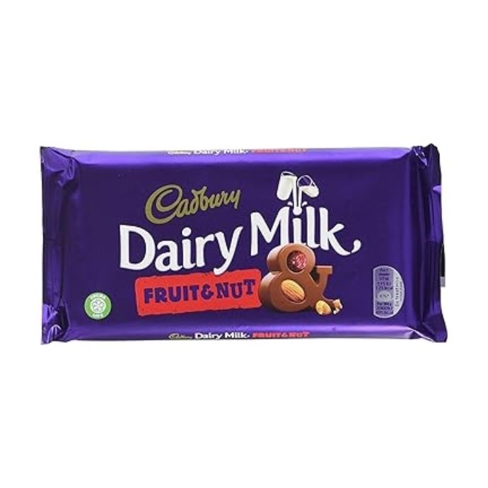 Cadbury's Fruit And Nut Chocolate 180G/200G