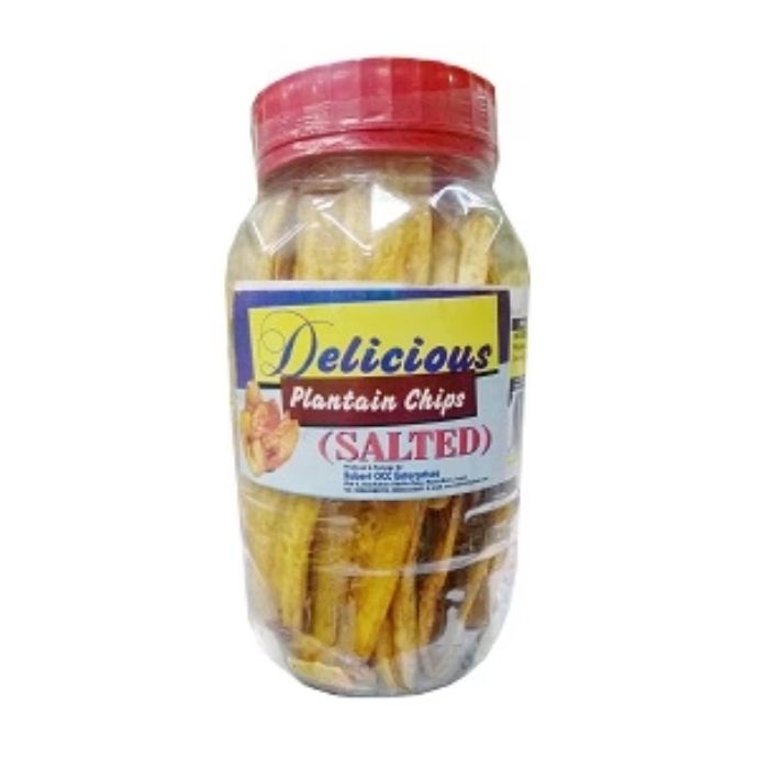 Delicious Plantain Chips (Salted) 500G