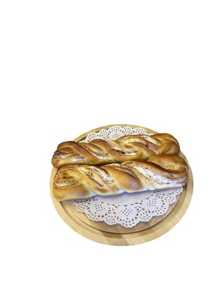 Булочка творожная с черникой (130г)