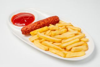 Фри с сосиской (150г)