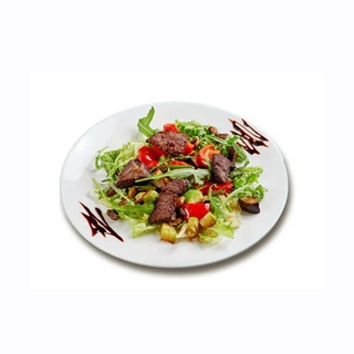 Острый салат с болгарским перцем и телятиной (220г)