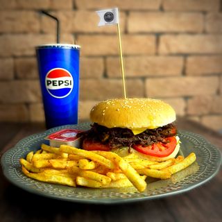 Комбо бургер BBQ(390г)