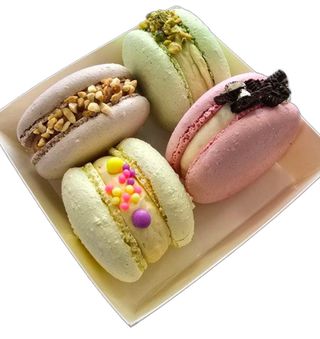 Макаронс манго (30г), 1шт