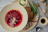 Борщ с казы и пастрами (400г)