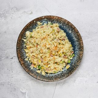 猪肉炒饭 Prženi pirinač sa svinjetinom