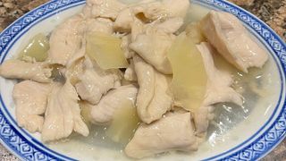 43. Pollo con ananas