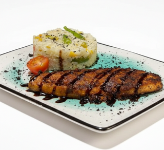 Скумбрия с рисом (350г)