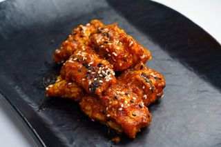 Судак в соусе BBQ (100г)