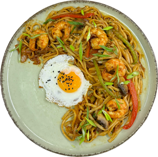 Удон с креветками(400г)