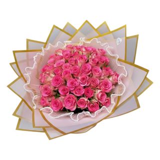 Vibrant Hot Pink Roses