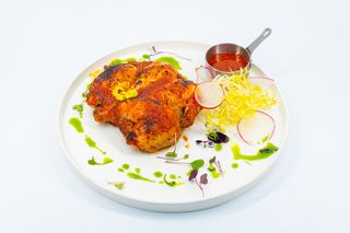 Цыпленок с чили глазурья по корейский (450г)