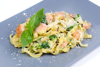 Паста с семгой (350 г)