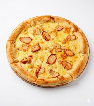 Пицца с курицей (550г)
