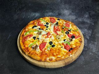 Пицца с мясом средняя 30см (450г)