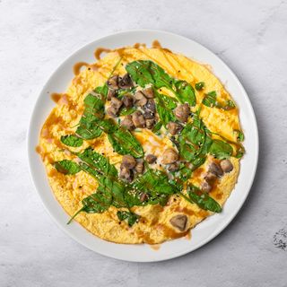 Omlet sa pečurkama i spanaćem