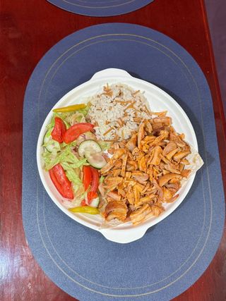 Куриный донер на тарелке (450г)