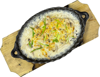 Курица с грибами под сыром(400г)