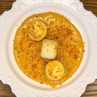 Сырники с муссом из варенной сгущенки(230г)