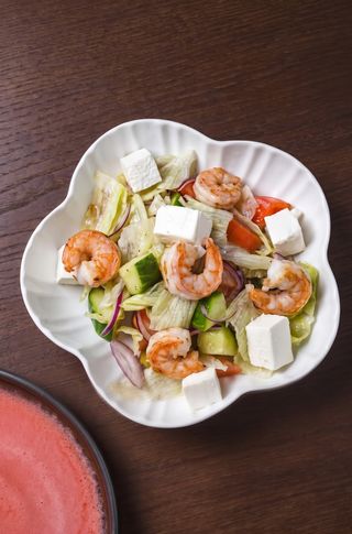Салат Греческий С Креветками (250 г)