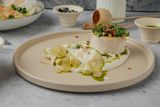 Судак с цветной капустой, щучьей икрой (300г)