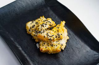 Судак в медово-горчичном соусе (100г)